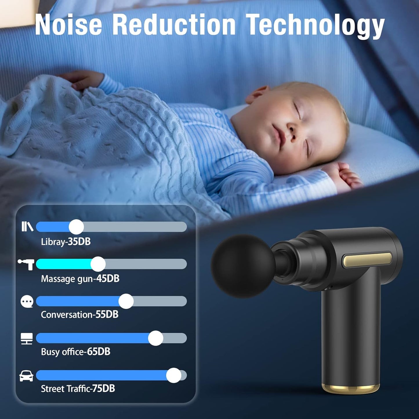 Vaylo™ Massage Gun With 6 Adjustable Speed