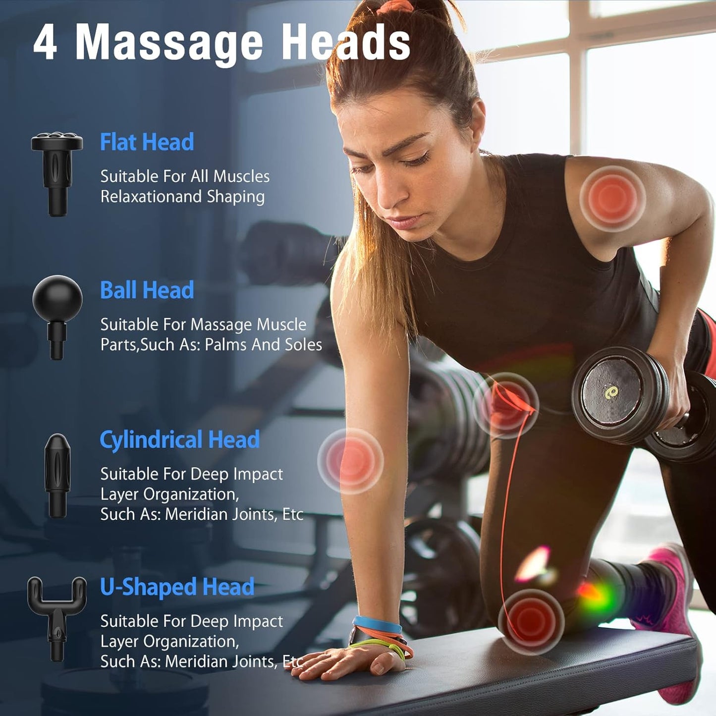 Vaylo™ Massage Gun With 6 Adjustable Speed