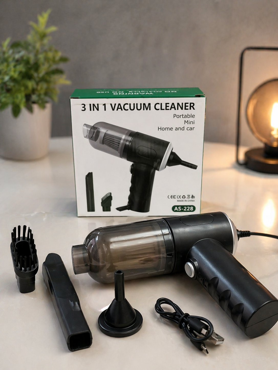 Vaylo™ 3-in-1 Portable Car Vacuum Cleaner with Blower