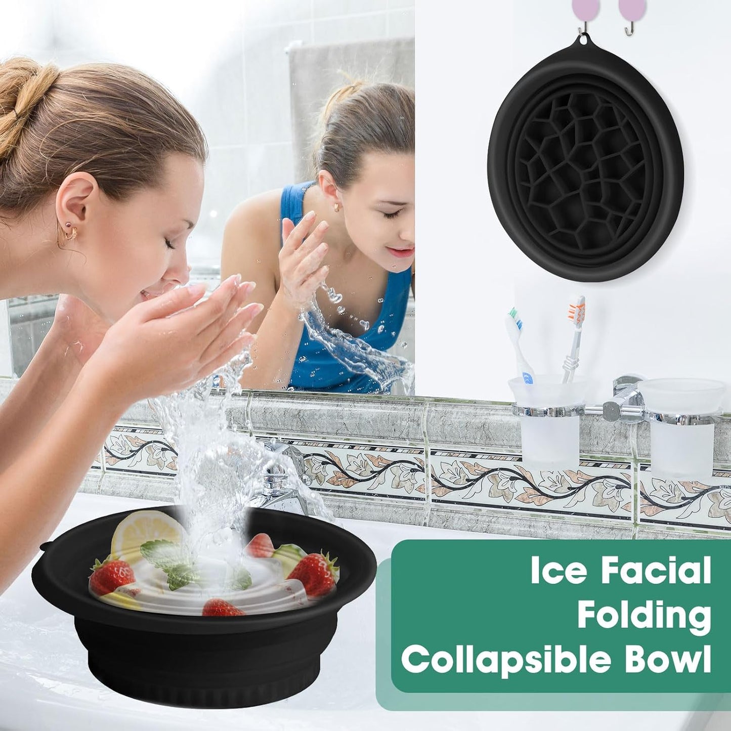 Vaylo™ Foldable Face Ice Bowl