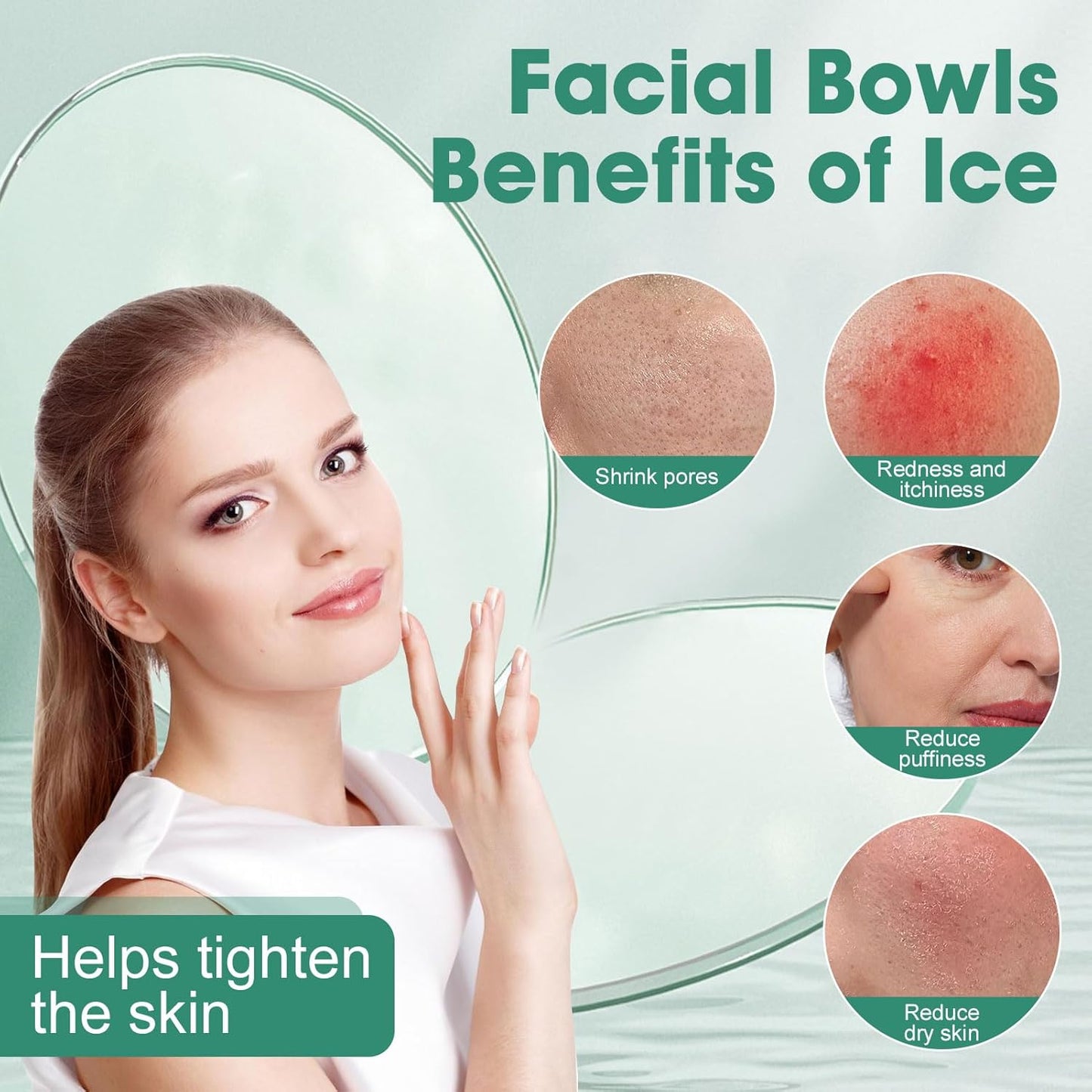 Vaylo™ Foldable Face Ice Bowl