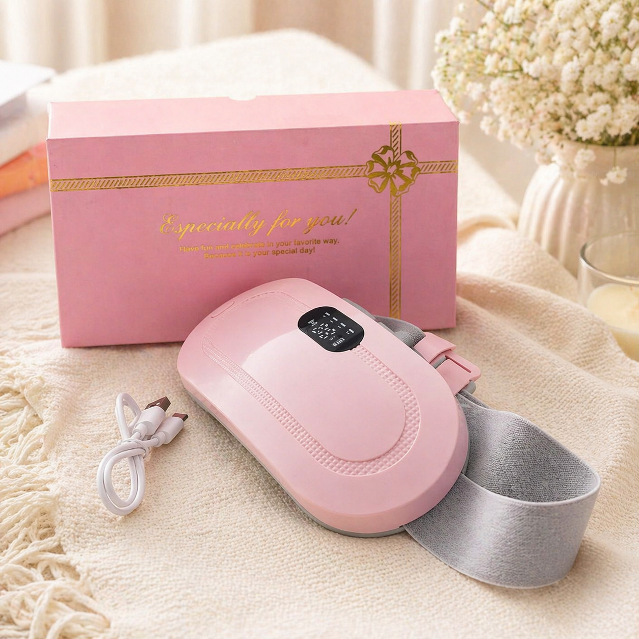 Vaylo™ Cramp Comfort Heating Pad & Massager