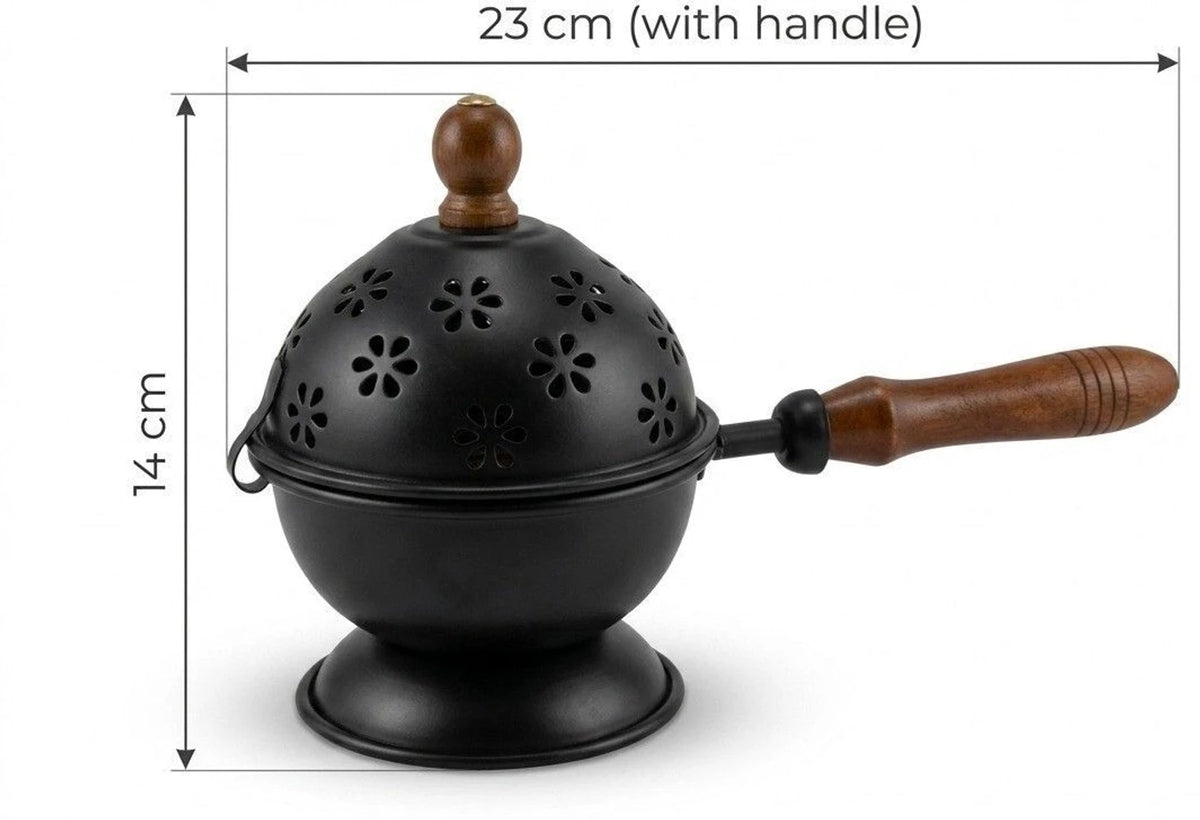 Vintage Brass Dhoop Dani / Incense Burner